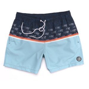 Psycho Tuna, Cape Blue Tint Mens Volley Shorts